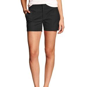 Banana Republic Black Hampton Fit Pique Short- Sz 2